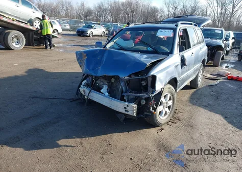 2003 Toyota Highlander V6 z USA, uszkodzony, nr VIN JTEGF21A230113657